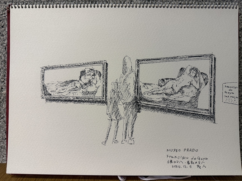 MUSEO PRADO Francisco de Goya 裸のマハ・着衣のマハ