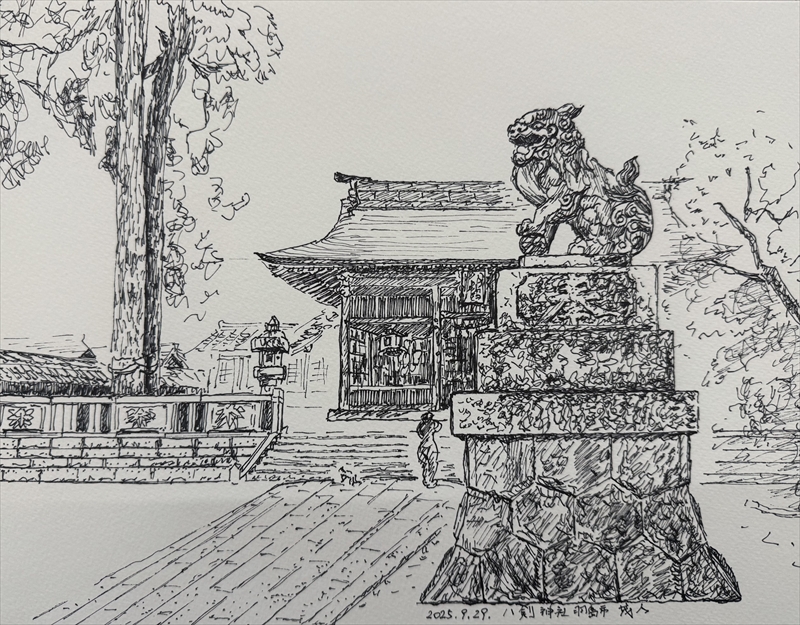 八剣神社　羽島市