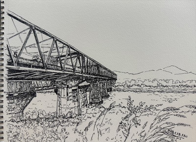 羽島大橋長良川